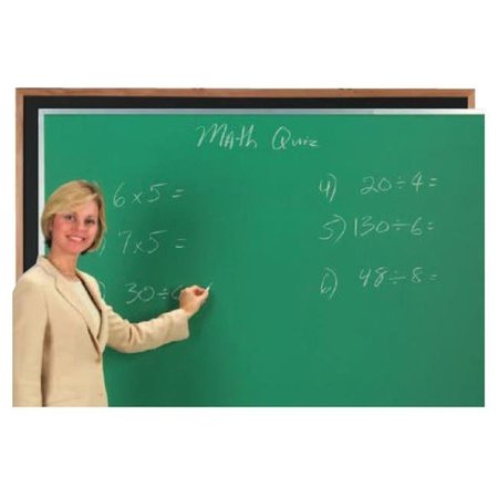 AARCO Aarco Products DC4896B Composition ChalkBoard Aluminum Frame - Black DC4896B